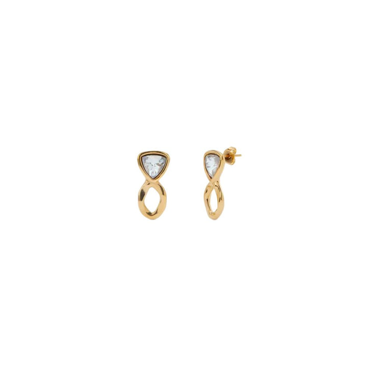 UNOde50 Gold Crystal Drop Earring - MococoUNOde50PEN0980MCLORO0UEarrings