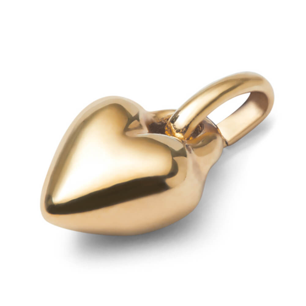 UNOde50 Gold Heart - Shaped Charm - MococoUNOde50CHA0252ORO0000UCharms & Pendants
