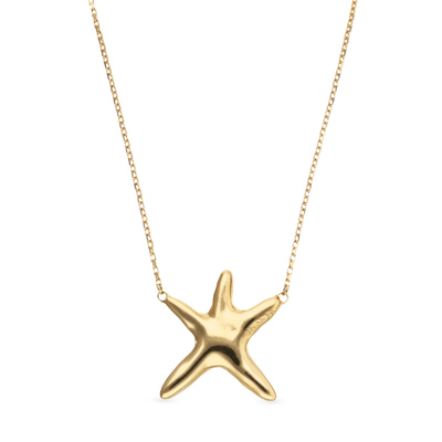 UNOde50 Gold Medium Starfish Necklace - MococoUNOde50COL2086ORO0000U8435795701498Necklaces