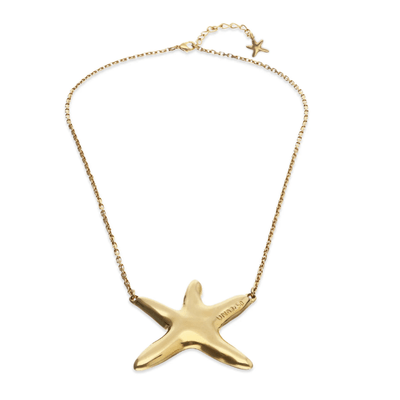 UNOde50 Gold Medium Starfish Necklace - MococoUNOde50COL2086ORO0000U8435795701498Necklaces