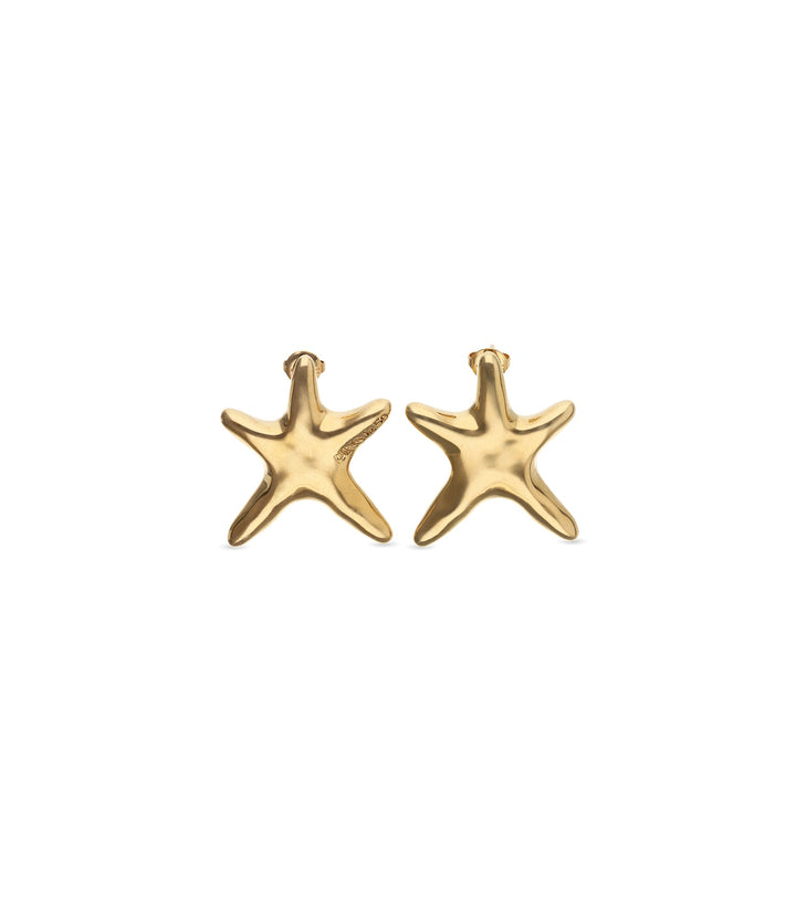 UNOde50 Gold Medium Starfish-Shaped Earrings - MococoUNOde50PEN1085ORO0000U8435795701900Earrings