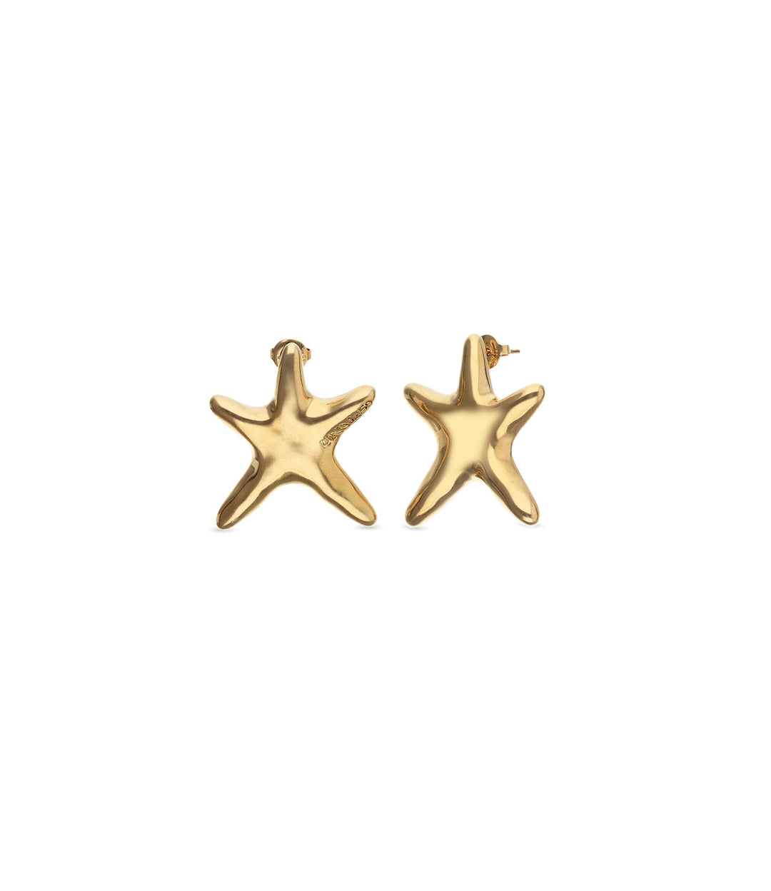 UNOde50 Gold Medium Starfish-Shaped Earrings - MococoUNOde50PEN1085ORO0000U8435795701900Earrings