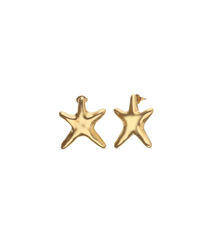 UNOde50 Gold Medium Starfish-Shaped Earrings - MococoUNOde50PEN1085ORO0000U8435795701900Earrings