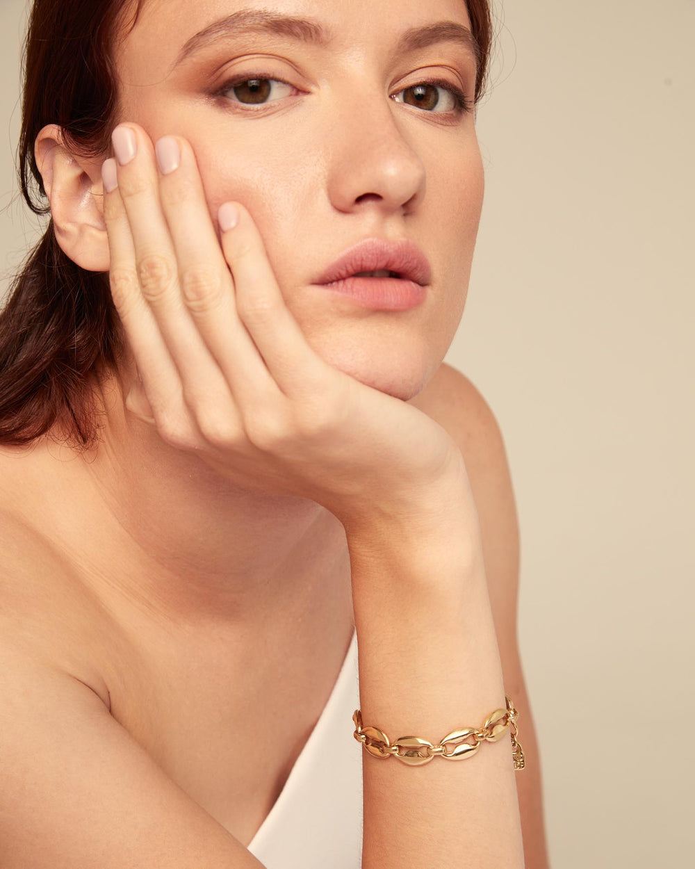 UNOde50 Gold Merci Thankful Bracelet - MococoUNOde50PUL2407ORO0000M/WEB8435302483800Bracelets