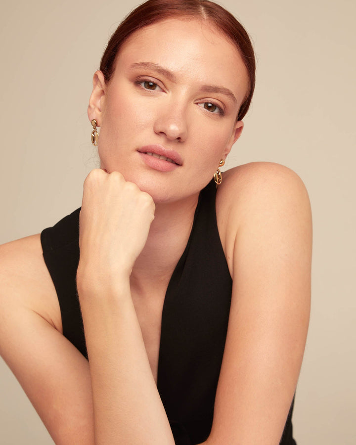 UNOde50 Gold Merci Thankful Earrings - MococoUNOde50PEN0954ORO0000U/WEB8435302483756Earrings