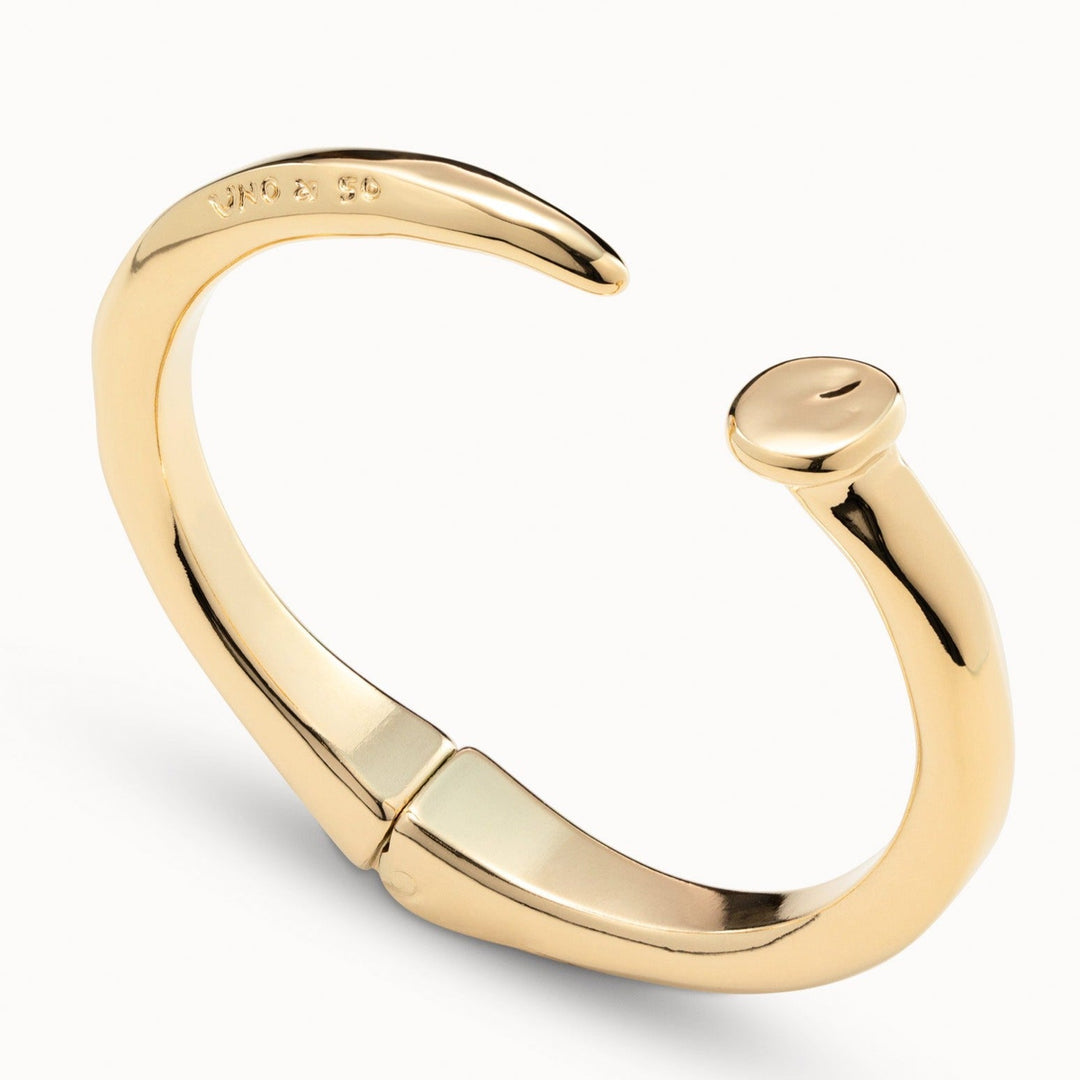 UNOde50 Gold Nail Bracelet - MococoUNOde50PUL1821ORO0000M9012672030012Bracelets