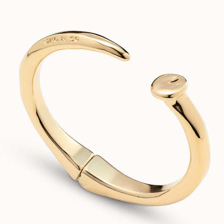 UNOde50 Gold Nail Bracelet - MococoUNOde50PUL1821ORO0000M9012672030012Bracelets
