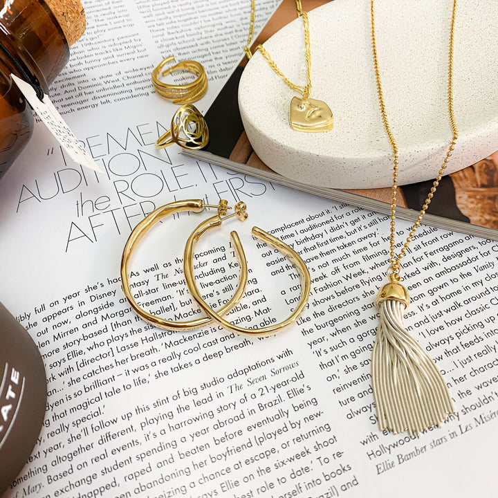 UNOde50 Gold Ohmmm Earrings - MococoUNOde50PEN0419ORO0000U/WEB9011835030012Earrings
