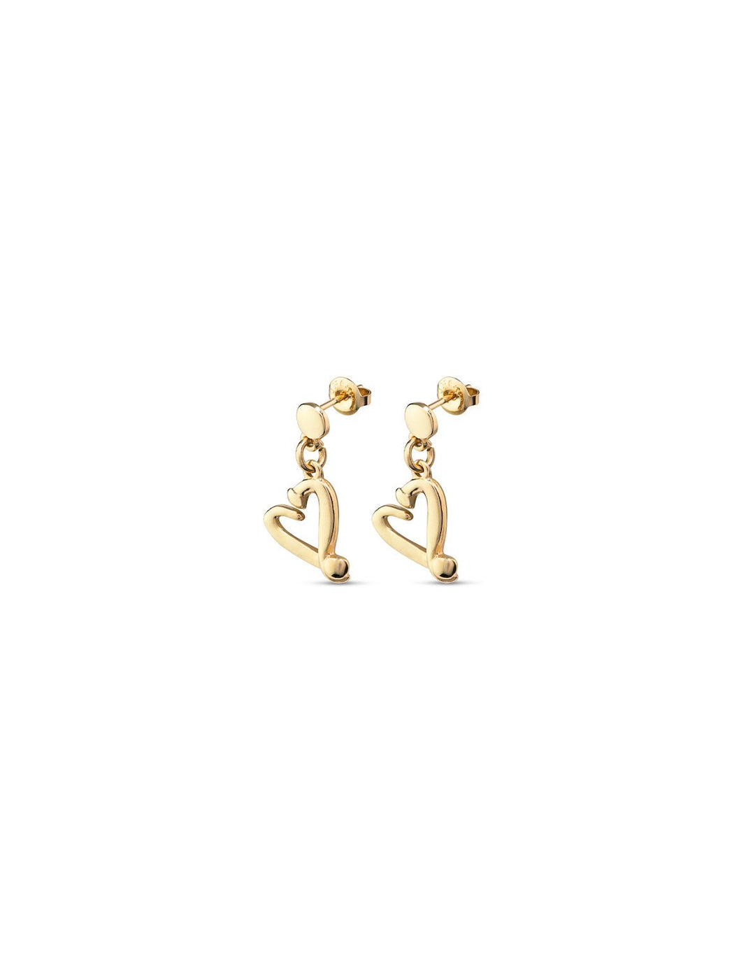 UNOde50 Gold One Love Earrings - MococoUNOde50PEN0887ORO0000U/WEB8435302479995Earrings