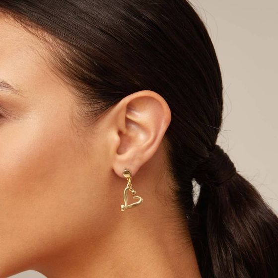 UNOde50 Gold One Love Loved Earrings - MococoUNOde50PEN0887ORO0000U8435302479995Earrings