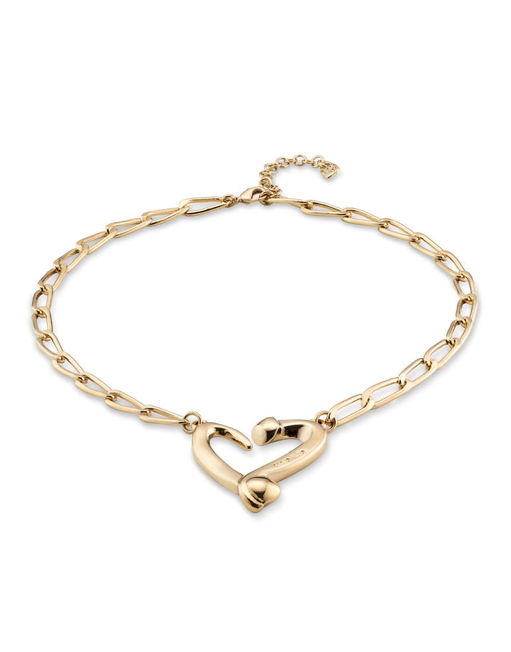 UNOde50 Gold One Love Necklace - MococoUNOde50COL1804ORO0000U/WEB8435302479674Necklaces