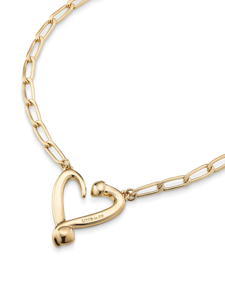 UNOde50 Gold One Love Necklace - MococoUNOde50COL1804ORO0000U/WEB8435302479674Necklaces