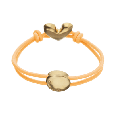 Unode50 Gold Orange Elastic Thread Bracelet - MococoUNOde50PUL2641NRJORO0SBracelets