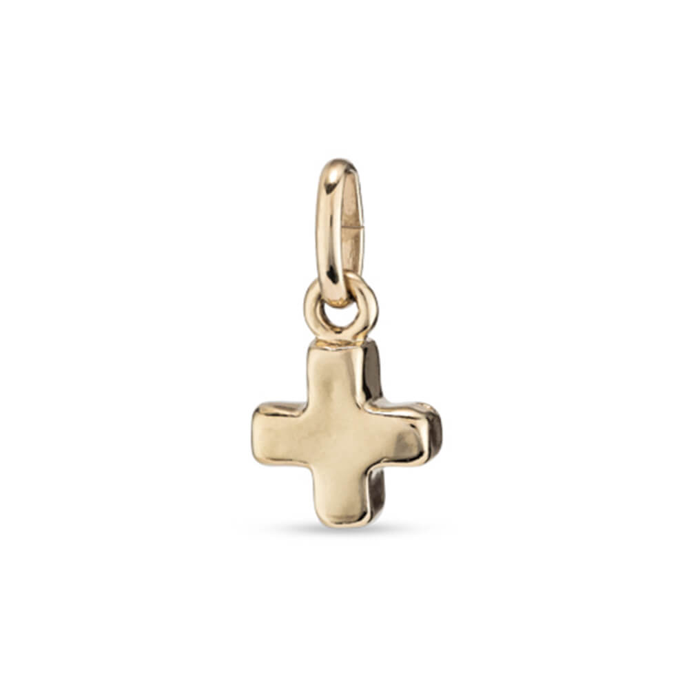 UNOde50 Gold - Plated Cross Charm - MococoUNOde50CHA0085ORO0000UCharms
