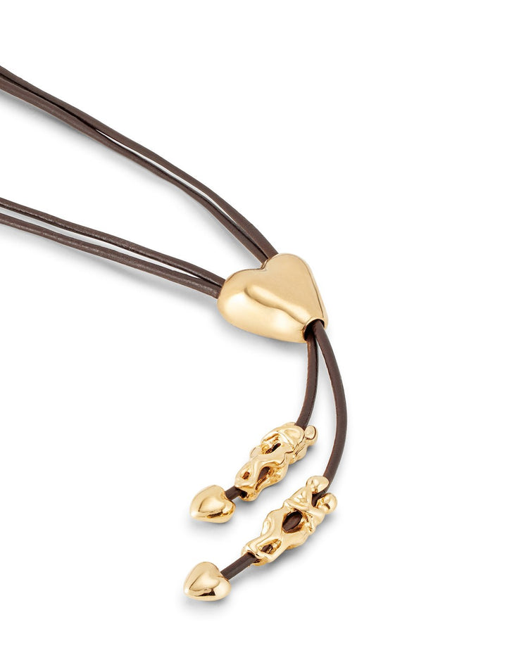 UNOde50 Gold Pretty Love Beloved Necklace - MococoUNOde50COL1881MARORO0U/WEB8435302483404Necklaces