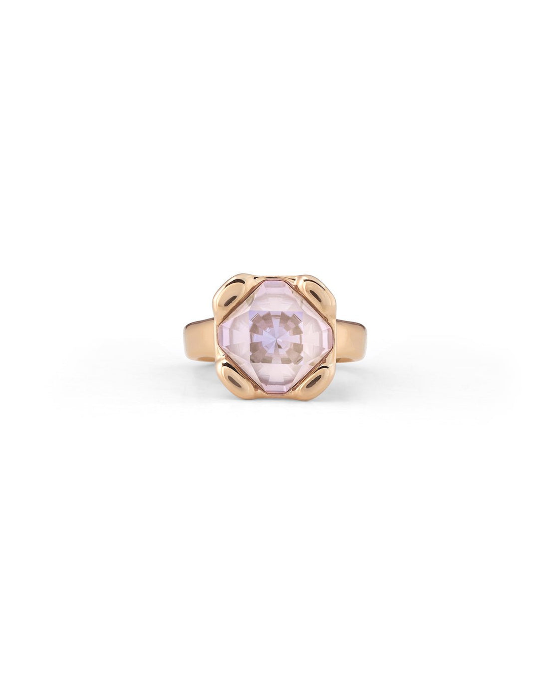UNOde50 Gold Rock n pink Charismatic Ring - MococoUNOde50ANI0789RSAORO12/WEB8435302480687Rings