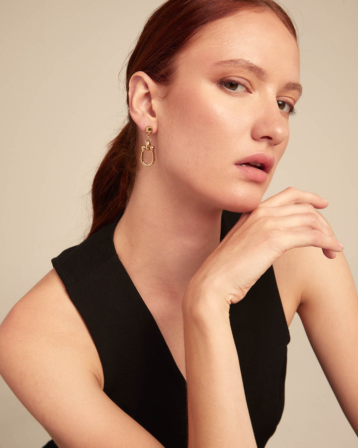 UNOde50 Gold Serotonin Youthful Earrings - MococoUNOde50PEN0944ORO0000U/WEB8435302483664Earrings