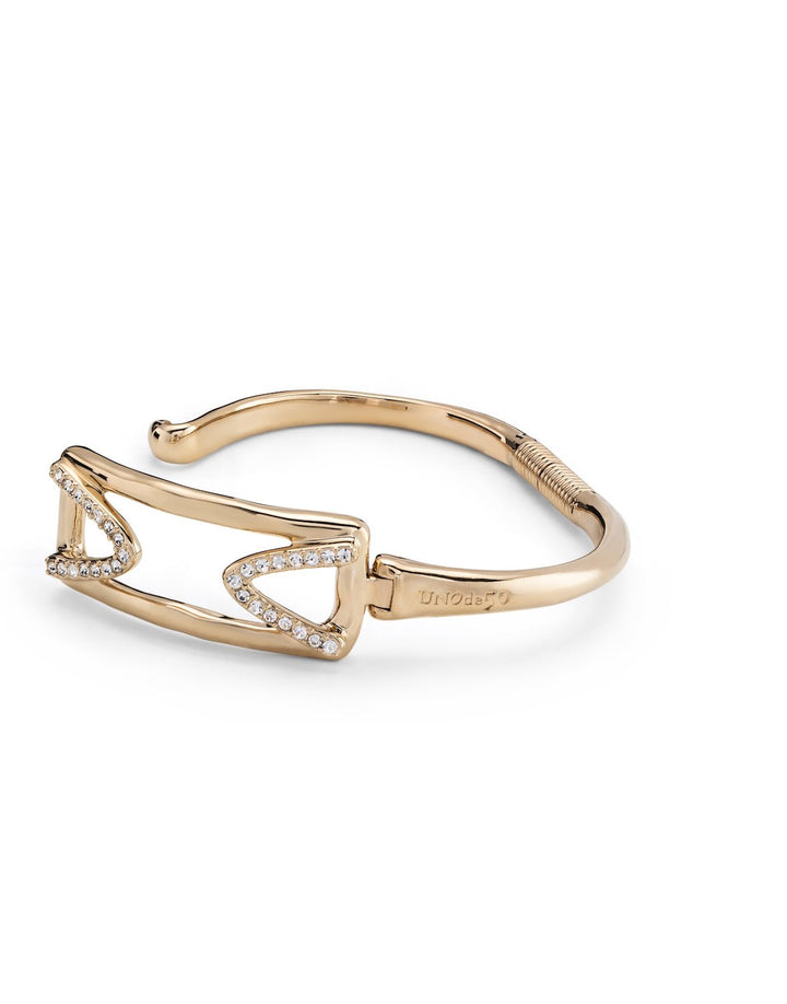 UNOde50 Gold Stand out Topaz Brave Bracelet - MococoUNOde50PUL2385BLNORO0M/WEB8435302482292Bracelets