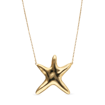 UNOde50 Gold Starfish Long Necklace - MococoUNOde50COL2085ORO0000U8435795701474Necklaces