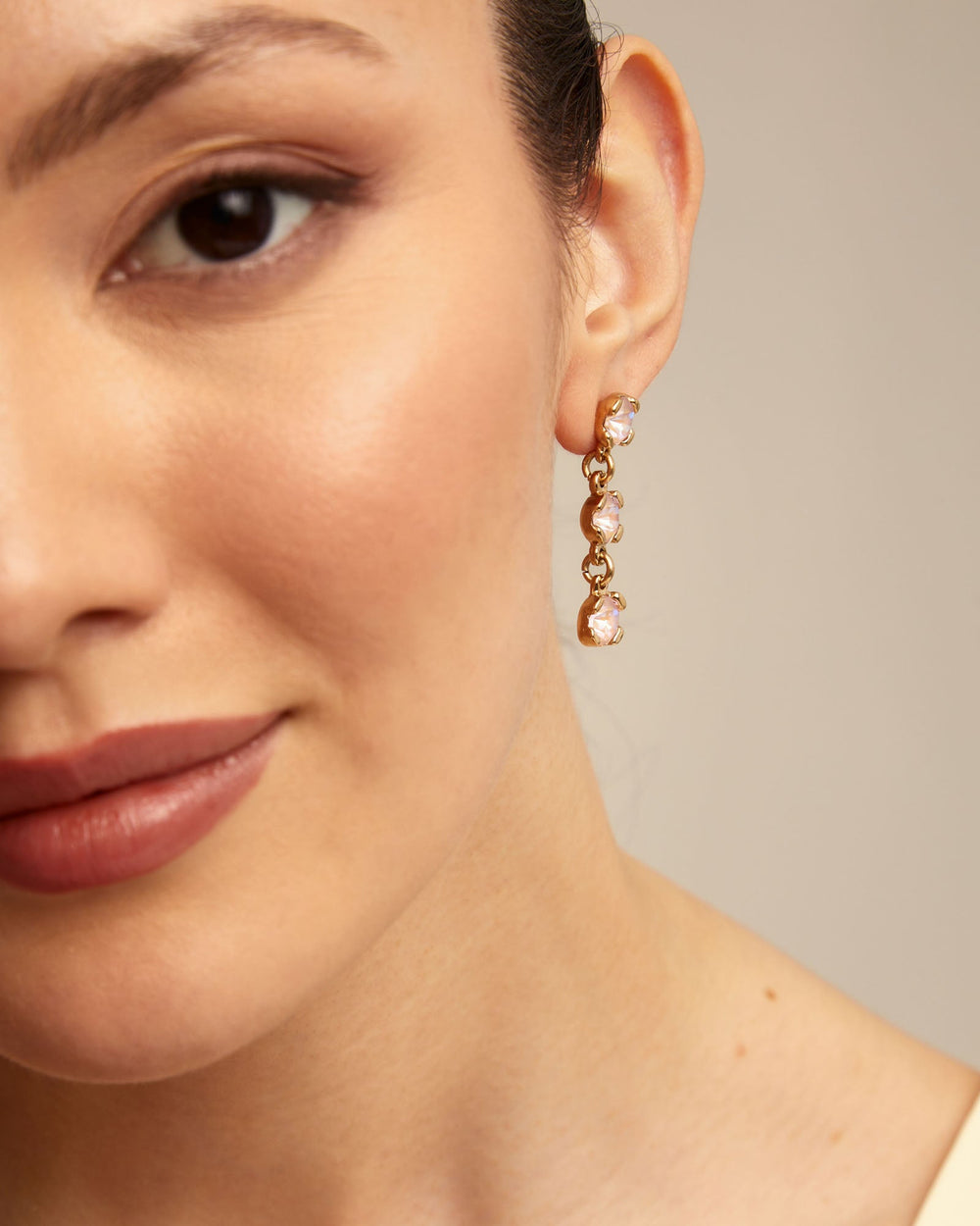 UNOde50 Gold Sublime Pink Charismatic Earrings - MococoUNOde50PEN0912RSAORO0U/WEB8435302481660Earrings