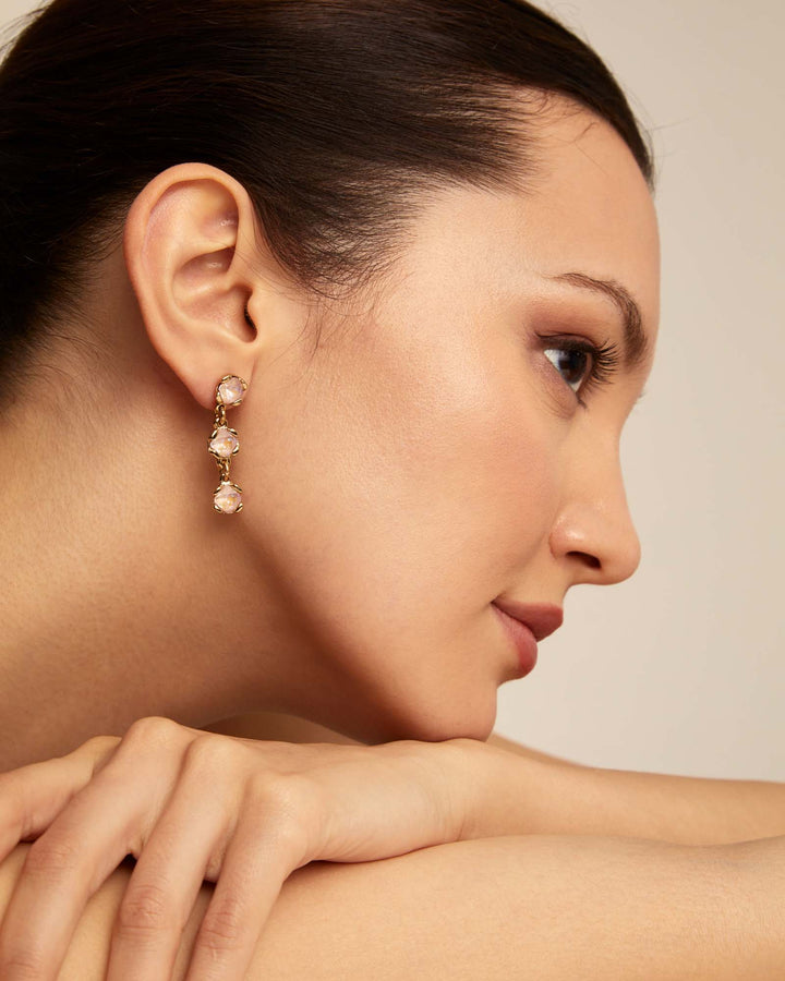 UNOde50 Gold Sublime Pink Charismatic Earrings - MococoUNOde50PEN0912RSAORO0U/WEB8435302481660Earrings