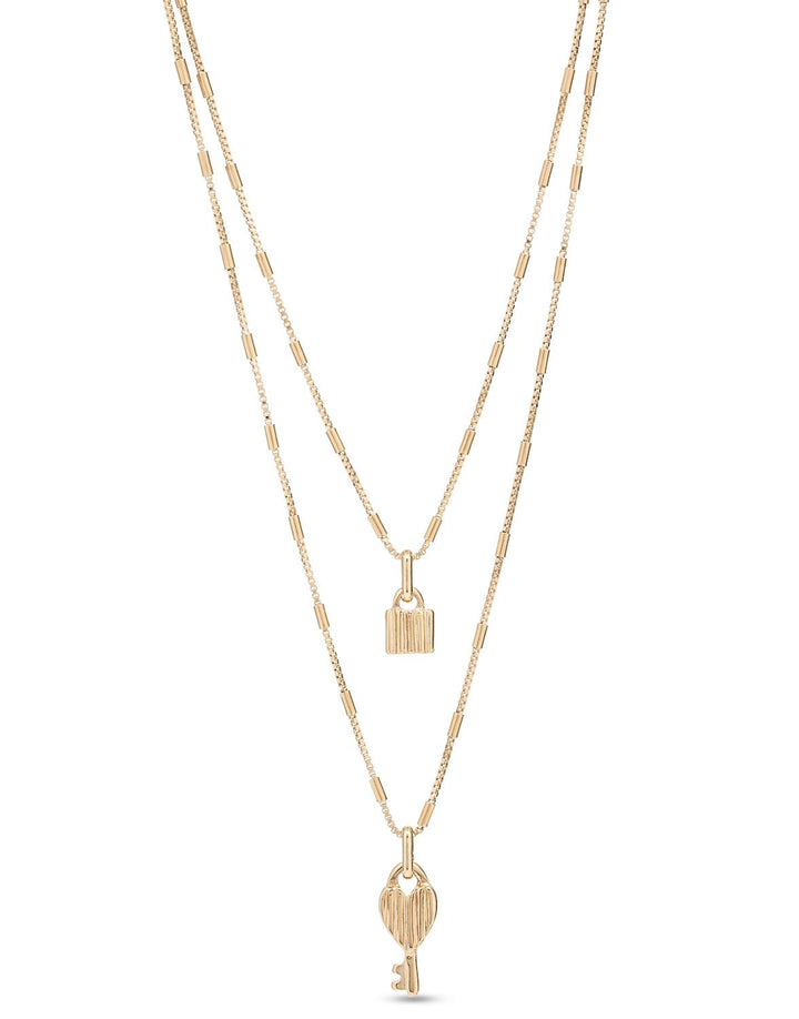 UNOde50 Gold Unlock Confident Necklace - MococoUNOde50COL1794ORO0000U/WEB8435302479582Necklaces