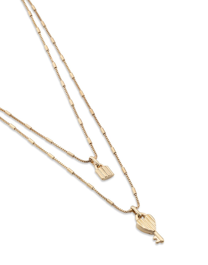 UNOde50 Gold Unlock Confident Necklace - MococoUNOde50COL1794ORO0000U/WEB8435302479582Necklaces