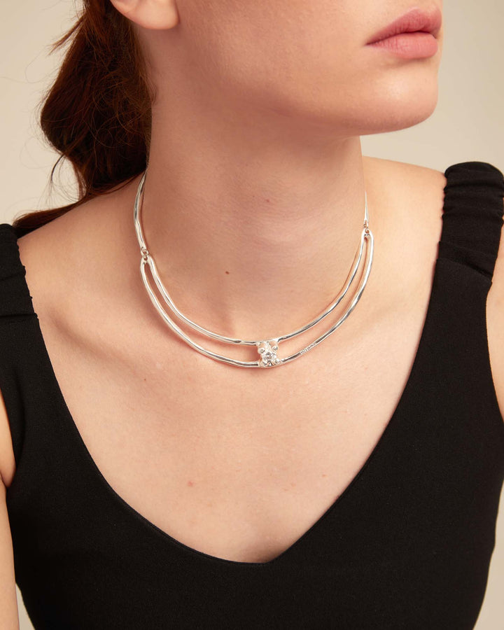 UNOde50 Silver Anima Spiritual Necklace - MococoUNOde50COL1914BLNMTL0U/WEB8435302483527Necklaces