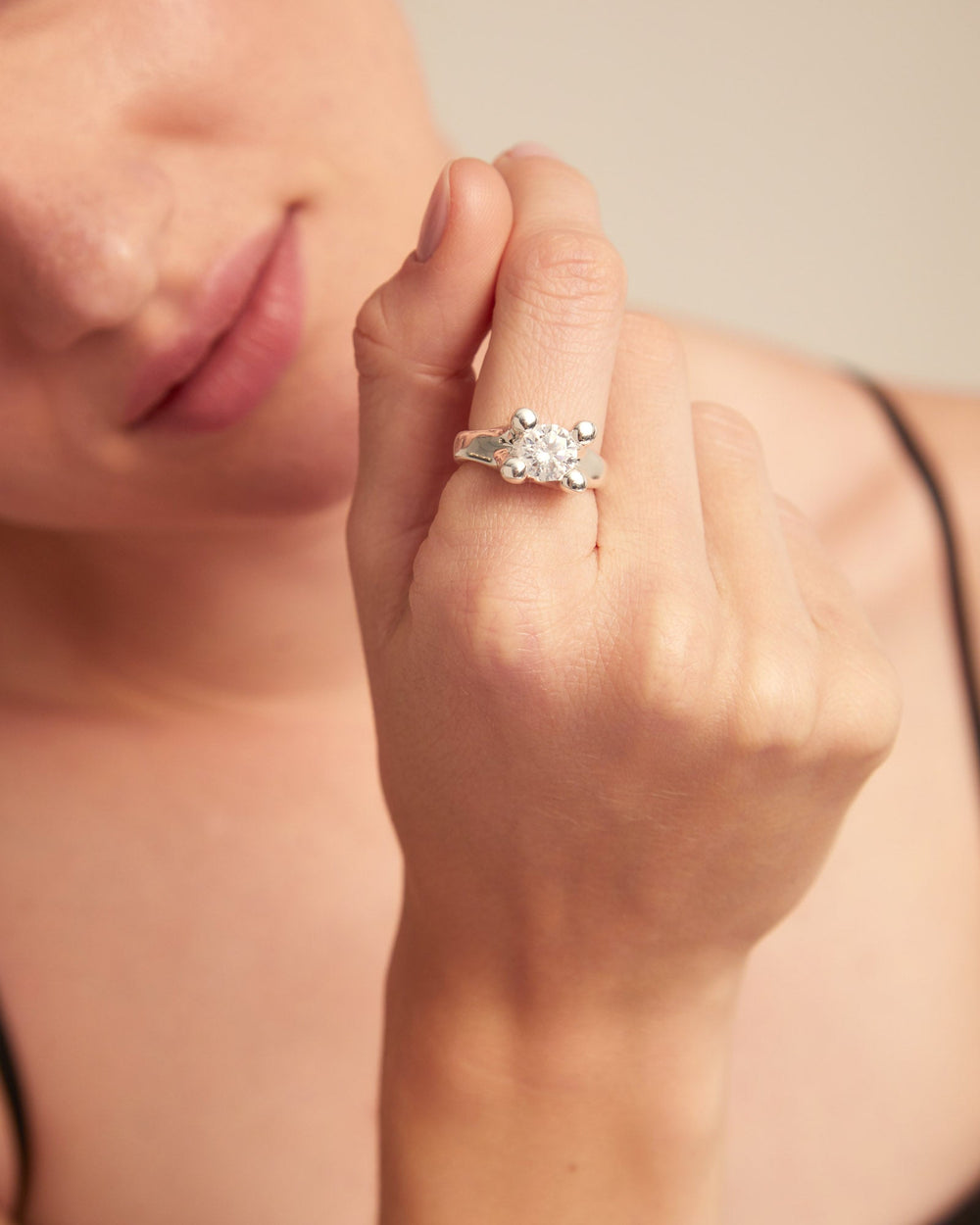 UNOde50 Silver Anima Spiritual Ring - MococoUNOde50ANI0805BLNMTL12/WEB8435302482933Rings