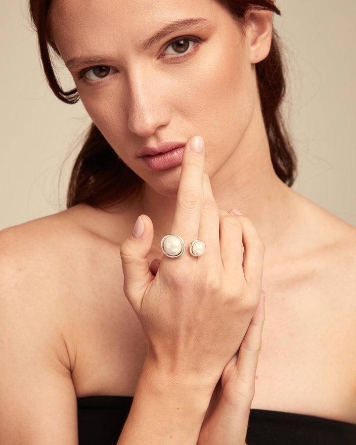 UNOde50 Silver Artsy Creative Ring - MococoUNOde50ANI0801BPLMTL12/WEB8435302482698Rings