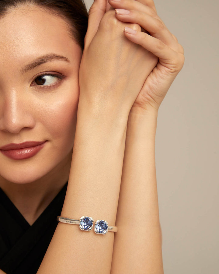 UNOde50 Silver Aura blue Charismatic Bracelet - MococoUNOde50PUL2357AZUMTL0M/WEB8435302481950Bracelets