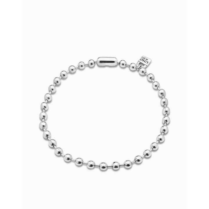 UNOde50 Silver Beaded Necklace Image 1