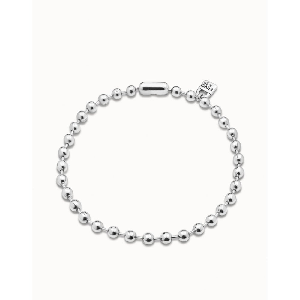 UNOde50 Silver Beaded Necklace - MococoUNOde50COL1390MTL0000UNecklace