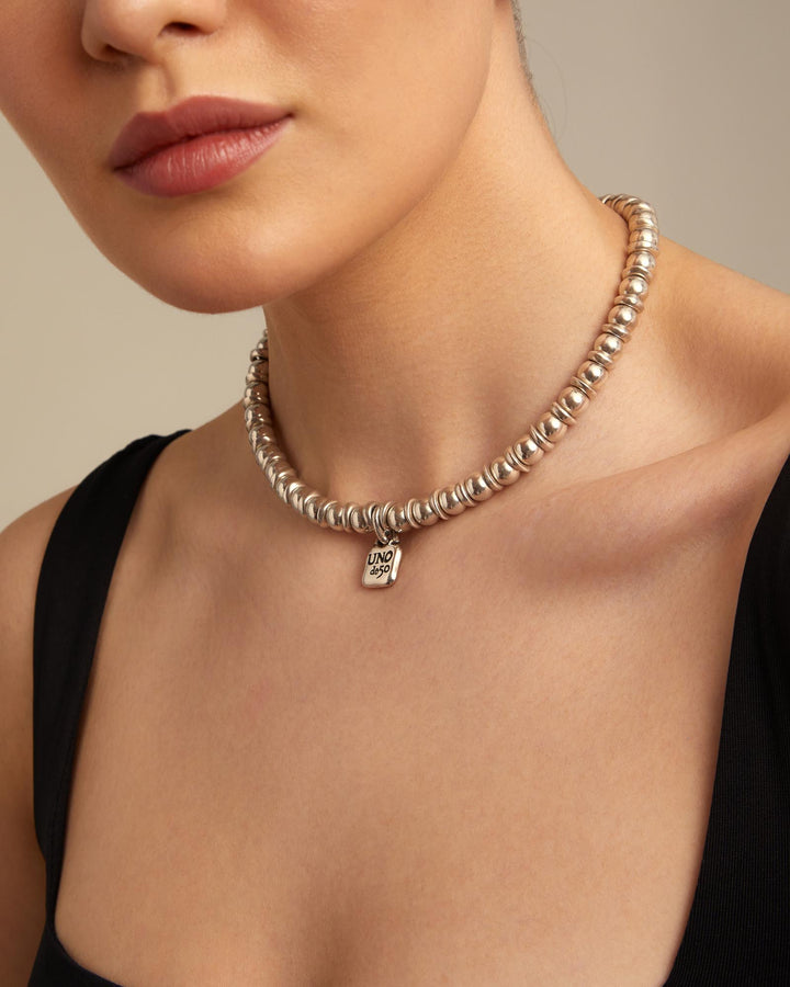 UNOde50 Silver Bohemian Independent Necklace - MococoUNOde50COL1845MTL0000U8435302481271Necklaces