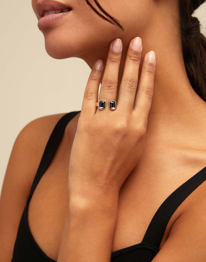 UNOde50 Silver Closing doors Confident Ring - MococoUNOde50ANI0768GRSMTL12/WEB8435302478332Rings