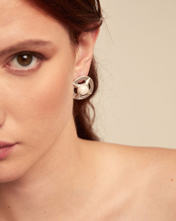 UNOde50 Silver Crafted Creative Earrings - MococoUNOde50PEN0953BPLMTL0U/WEB8435302483749Earrings