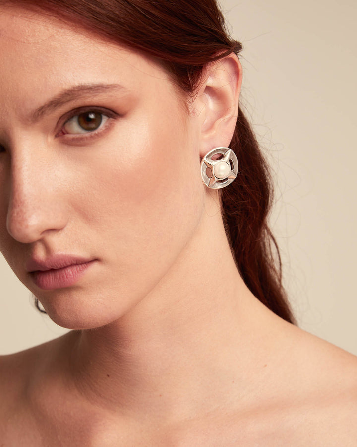 UNOde50 Silver Crafted Creative Earrings - MococoUNOde50PEN0953BPLMTL0U/WEB8435302483749Earrings