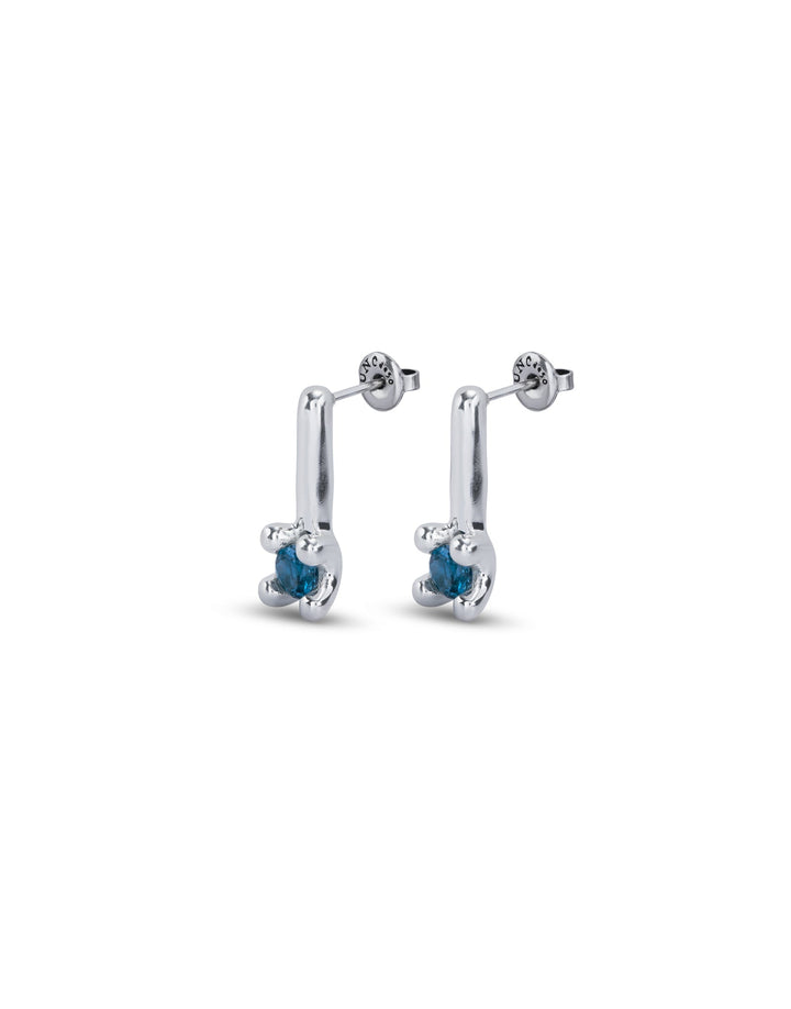 UNOde50 Silver Divine Spiritual Blue Earrings - MococoUNOde50PEN0952AZUMTL0U/WEB8435302483718Earrings