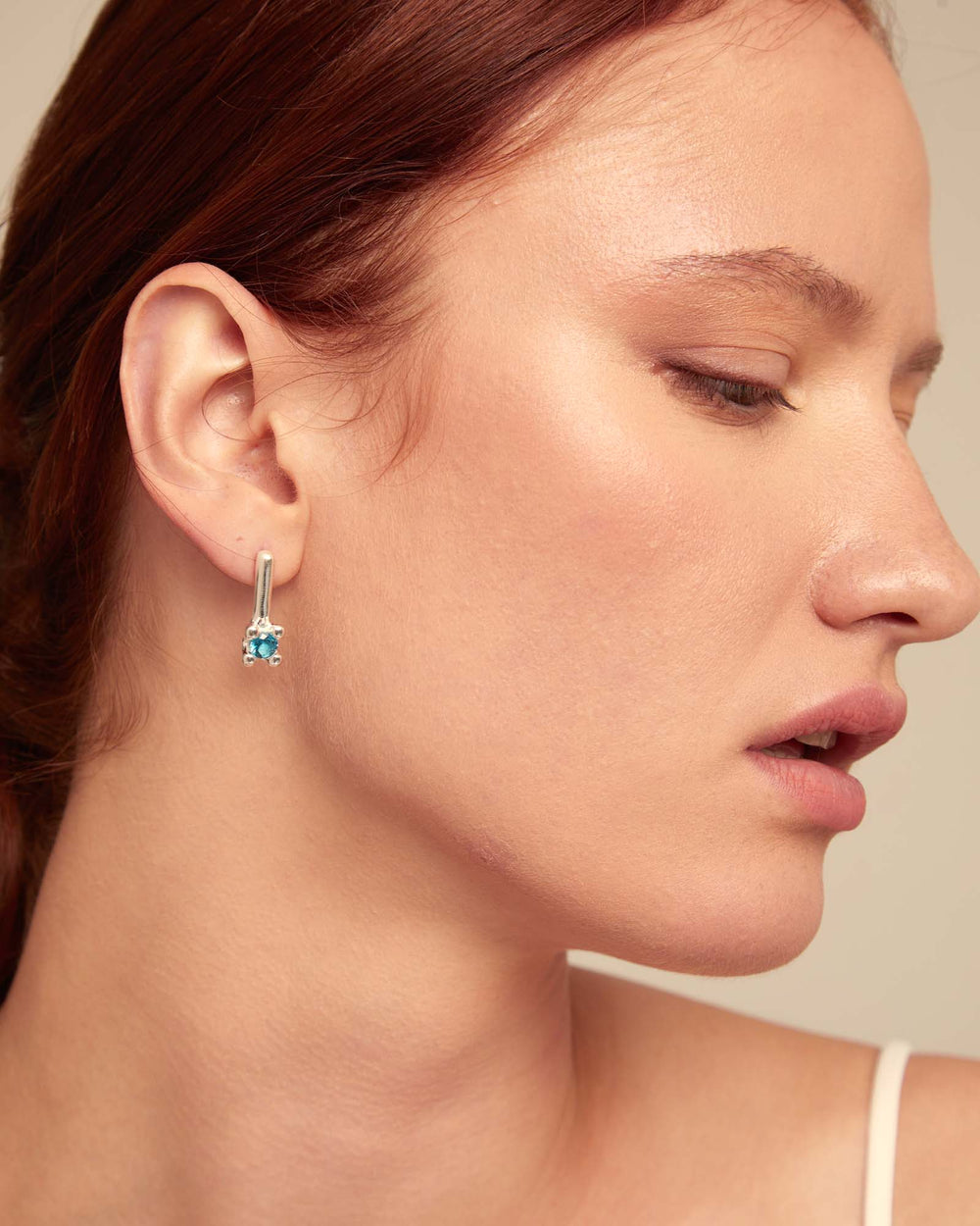 UNOde50 Silver Divine Spiritual Blue Earrings - MococoUNOde50PEN0952AZUMTL0U/WEB8435302483718Earrings