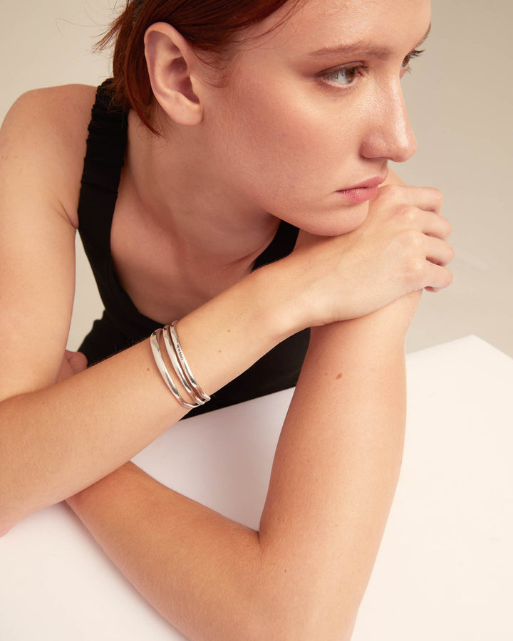 UNOde50 Silver Electrik Vital Bracelet - MococoUNOde50PUL2440MTL0000M8435302484074Bracelets