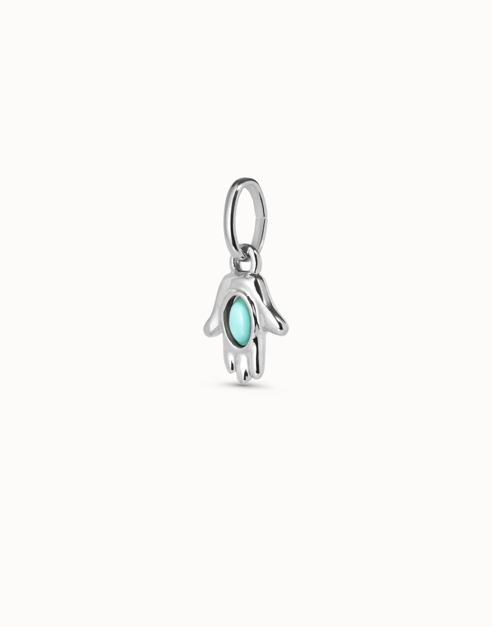 UNOde50 Silver Hamsa Protected Charm - MococoUNOde50CHA0216TQSMTL0U/WEB8435302478998Charms & Pendants