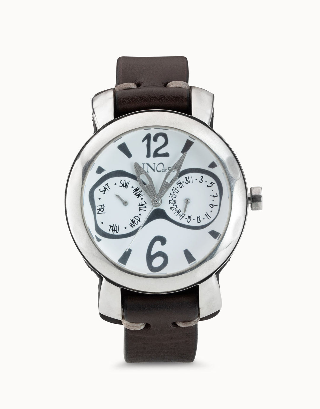 UNOde50 Silver Let's catch up Leather Watch - MococoUNOde50REL0104BLNMAR0UWatches and Accessories