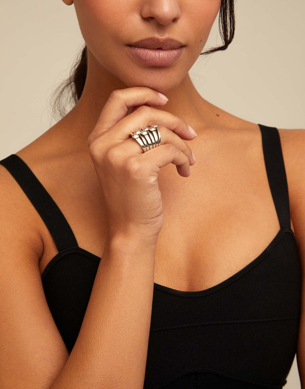 UNOde50 Silver Matching Loved Ring - MococoUNOde50ANI0773MTL00012/WEB8435302478417Rings