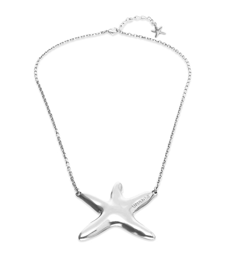 UNOde50 Silver Medium Starfish Necklace - MococoUNOde50COL2086MTL0000U8435795701481Necklaces