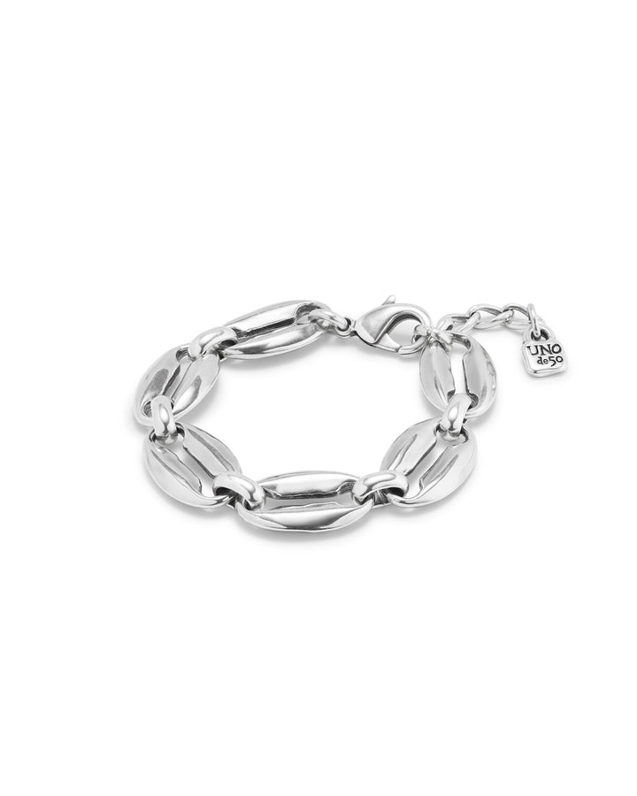 UNOde50 Silver Merci Thankful Bracelet - MococoUNOde50PUL2408MTL0000M/WEB8435302483817Bracelets
