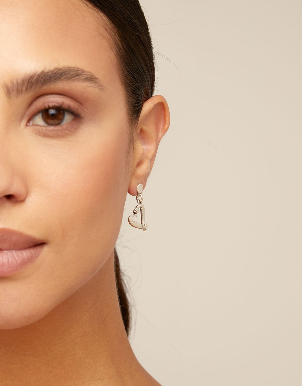 UNOde50 Silver One Love Earrings - MococoUNOde50PEN0887MTL0000U/WEB8435302479988Earrings