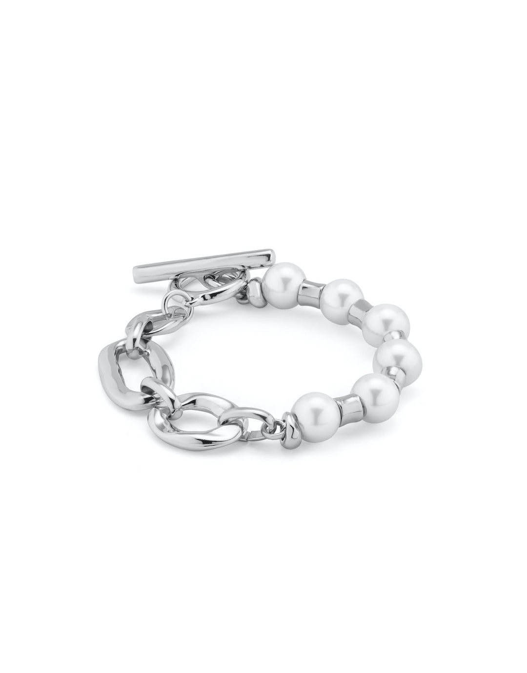 UNOde50 Silver Pearl & Match Joyful Bracelet - MococoUNOde50PUL2364BPLMTL0M/WEB8435302482032Bracelets