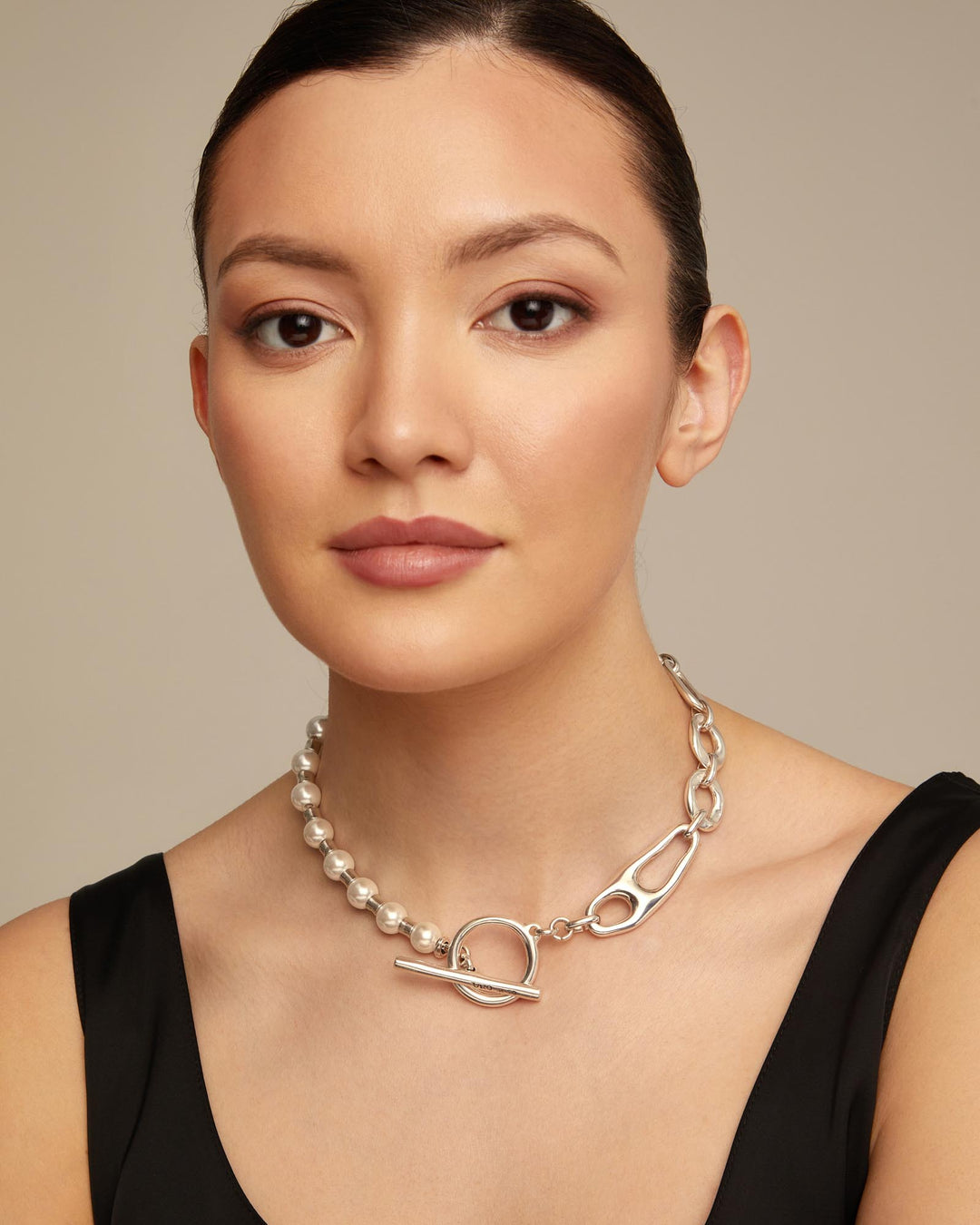 UNOde50 Silver Pearl & Match Joyful Necklace - MococoUNOde50COL1841BPLMTL0U/WEB8435302481233Necklaces