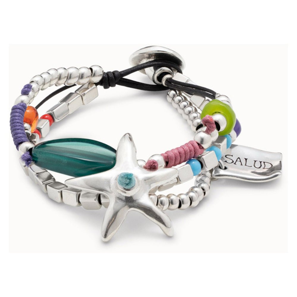 UNOde50 Silver - Plated Bracelet With Resin Stones - MococoUNOde50PUL0892MTLMCLBracelets