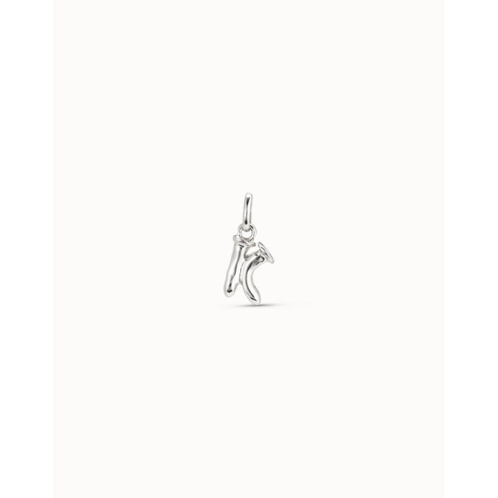 UNOde50 Silver Small Letter K (CHA0037MTL0000U) - MococoUNOde50CHA0037MTL0000U9012568030012Pendants